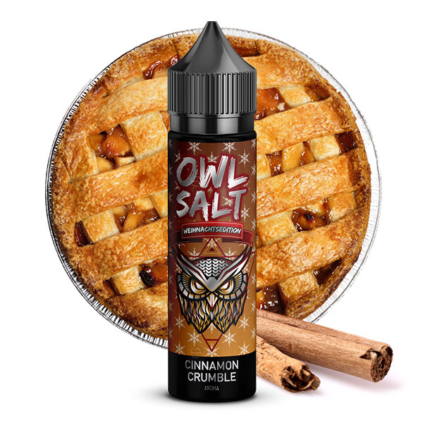 Cinnamon Crumble Weihnachtsedition Aroma OWL Salt