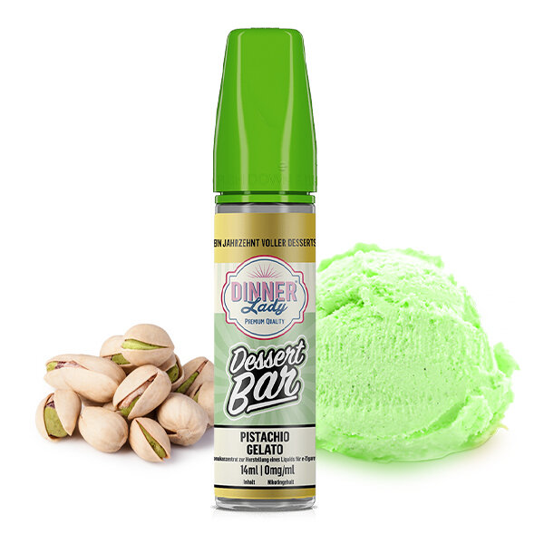 Pistachio Gelato Dessert Bar Aroma Dinner Lady