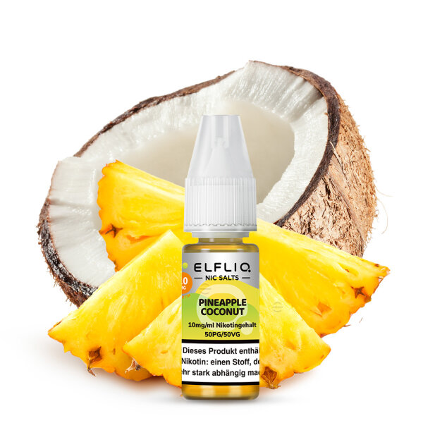ELFLIQ Pineapple Coconut Liquid Nikotinsalz Elfbar