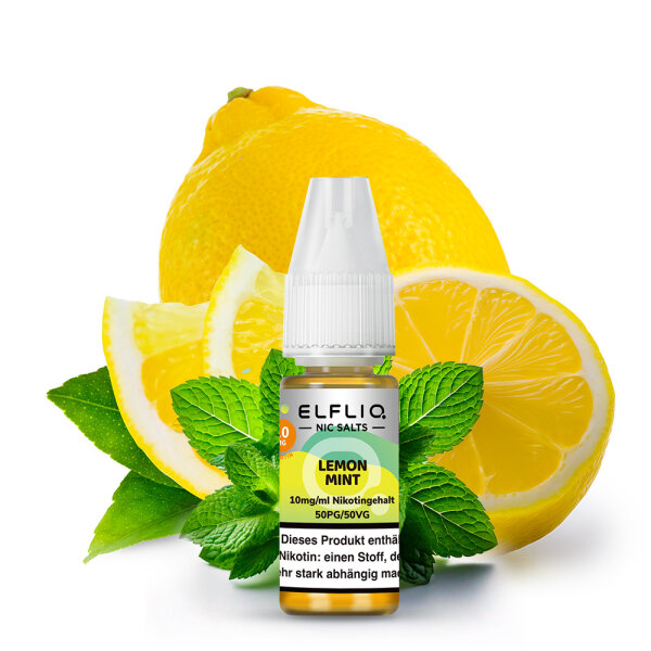 ELFLIQ Lemon Mint Liquid Nikotinsalz Elfbar