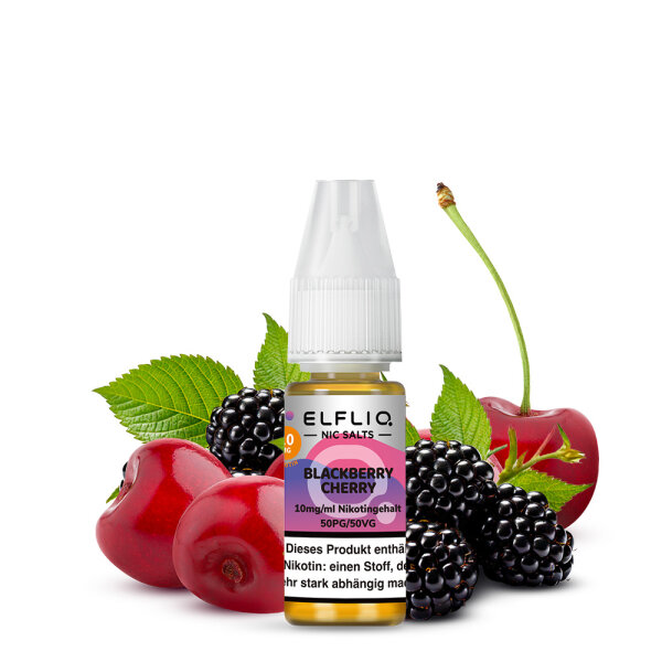 ELFLIQ Blackberry Cherry Liquid Nikotinsalz Elfbar