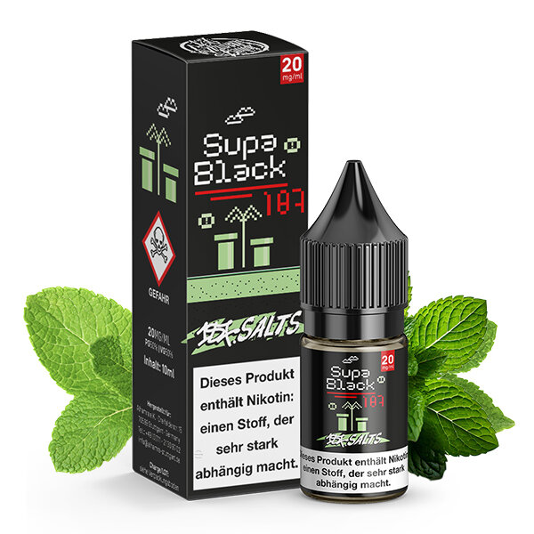 187 Strassenbande Supa Black Liquid Nikotinsalz