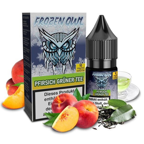 Pfirsich Grüner Tee Liquid Nikotinsalz Frozen OWL