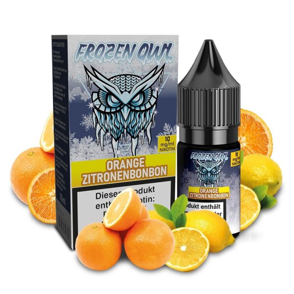 Orange Zitronenbonbon Liquid Nikotinsalz Frozen OWL