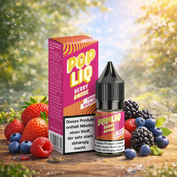 Berry Amore Liquid Nikotinsalz PopLiq