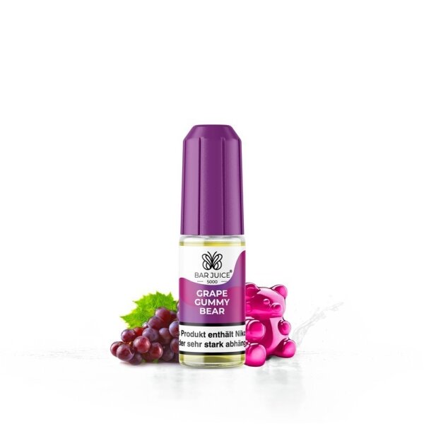 Grape Gummy Bear Liquid Nikotinsalz Bar Juice 5000