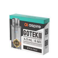 Aspire Gotek Pod V2 Verdampferköpfe Coil