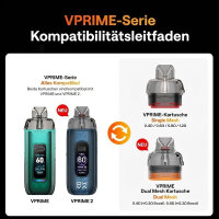 Oxva VPrime Dual Mesh Pod Verdampferköpfe Coil