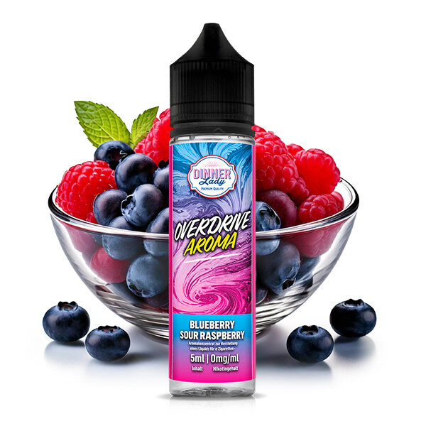 Blueberry Sour Raspberry Aroma Dinner Lady Overdrive