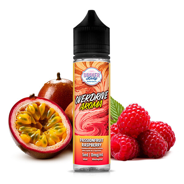 Passionfruit Raspberry Aroma Dinner Lady Overdrive