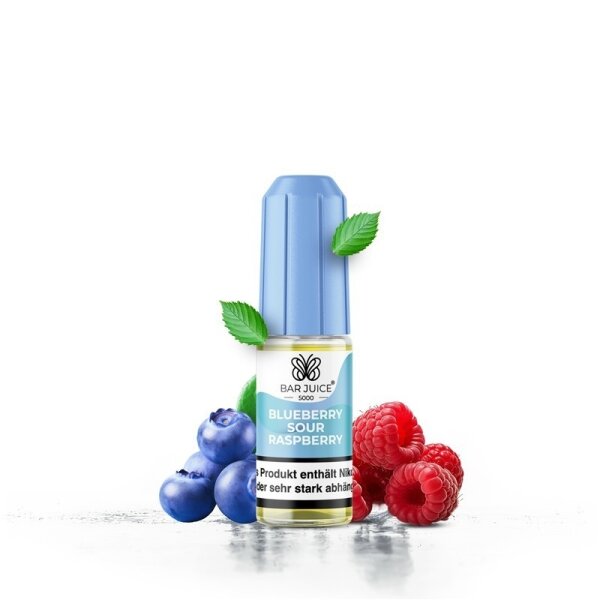 Blueberry Sour Raspberry Liquid Nikotinsalz Bar Juice 5000