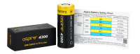 Aspire - INR 26650 - 40A - 4300mAh Akku