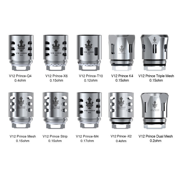 Smok TFV12 Prince Verdampferköpfe Coils