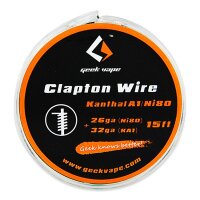 GeekVape - Ni80 + Kanthal A1 Clapton - Wickeldraht