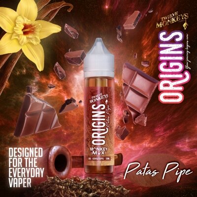 Twelve Monkeys Origins - Patas Pipe - Liquid 50ml