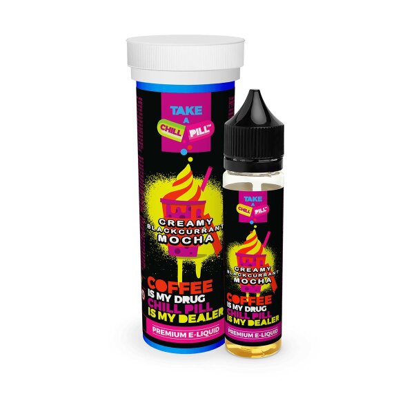 Chill Pill - Creamy Blackcurrant Mocha - Liquid 50ml