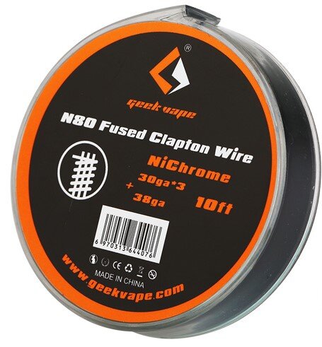 GeekVape - N80 Fused Clapton - Wickeldraht