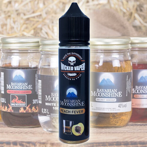 Peach Fever - Bavarian Moonshine - Aroma - Wicked Vaper Liquids