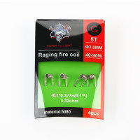 Demon Killer - Raging Fire Coil Ni80 - 4 Stück