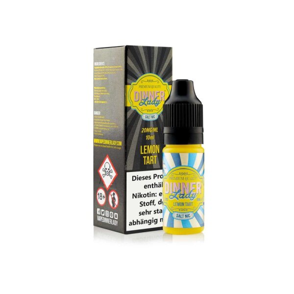 Lemon Tart - 20mg Nikotinsalz - e-Liquid - 10ml - Dinner Lady