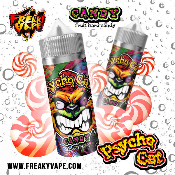 Freaky Vape - Psycho Cat - Candy - Liquid 50ml